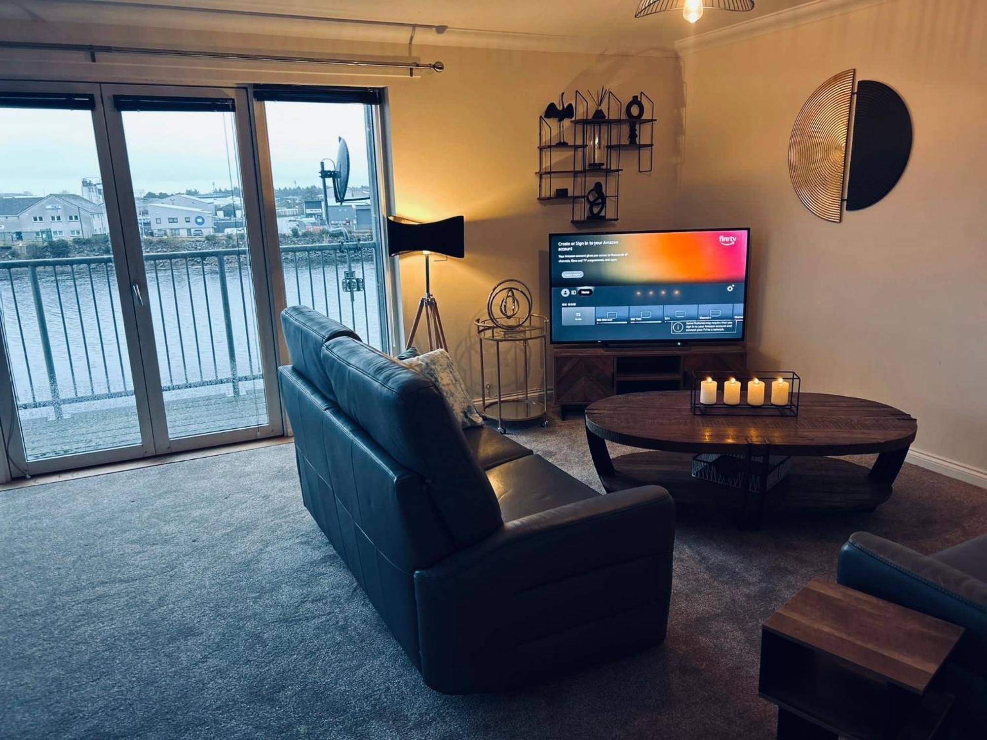 Central Cosy Riverview Apartment 2 Bed, 2 Bath, Free Parking / Wifi Inverness Exteriör bild